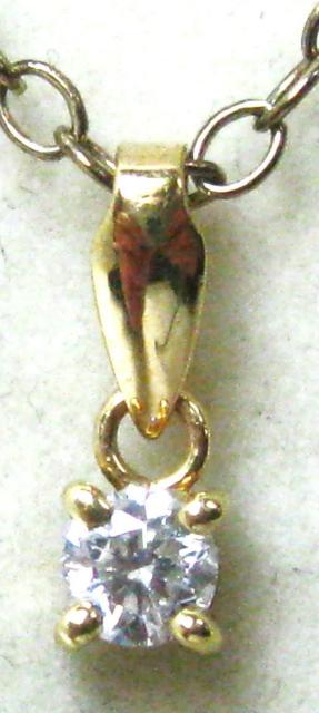 新品・未使用 K18 18金 ペンダント ダイヤ 0.122ct チャーム < 女性アクセサリー/時計 新品・未使用 K18 18金 ペンダント ダイヤ 0.122ct チャーム < 女性アクセサリー/時計の