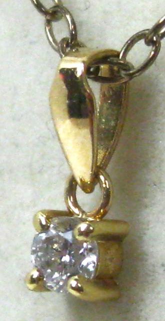 新品・未使用 K18 18金 ペンダント ダイヤ 0.122ct チャーム < 女性アクセサリー/時計 新品・未使用 K18 18金 ペンダント ダイヤ 0.122ct チャーム < 女性アクセサリー/時計の