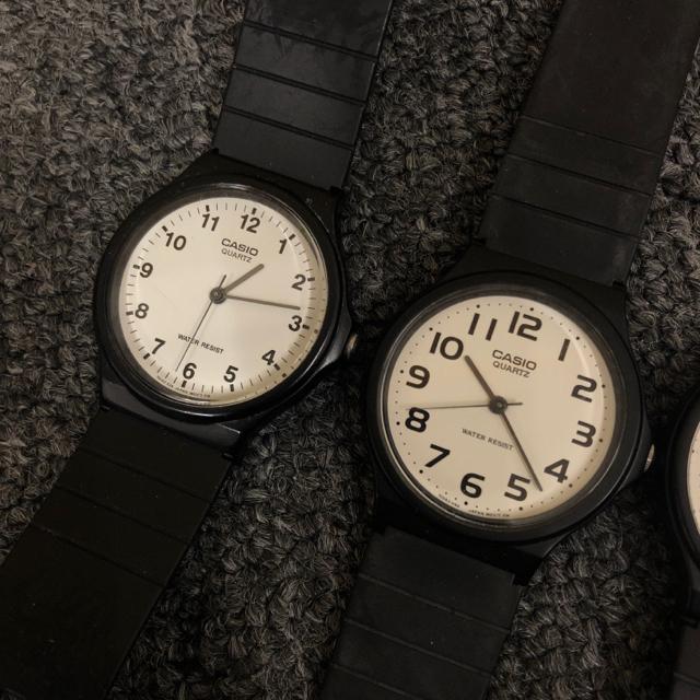 ���� CASIO �J�V�I �r���v MQ-24 5�{�Z�b�g �� �u�����h�� 