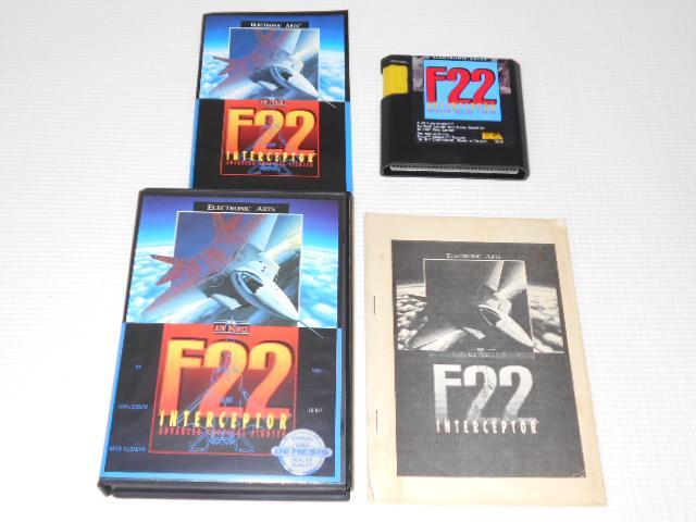 MD★F22 INTERCEPTOR GENESIS 日本語マニュアル付 < ゲーム本体/ソフト  MD★F22 INTERCEPTOR GENESIS 日本語マニュアル付  < ゲーム本体/ソフトの