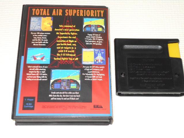 MD★F22 INTERCEPTOR GENESIS 日本語マニュアル付 < ゲーム本体/ソフト  MD★F22 INTERCEPTOR GENESIS 日本語マニュアル付 < ゲーム本体/ソフトの