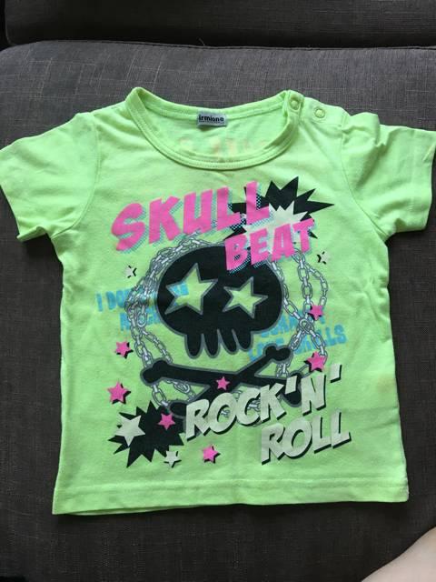 しまむら☆スカル☆蛍光色☆Tシャツ☆100cm < キッズ/ベビー  しまむら☆スカル☆蛍光色☆Tシャツ☆100cm  < キッズ/ベビーの