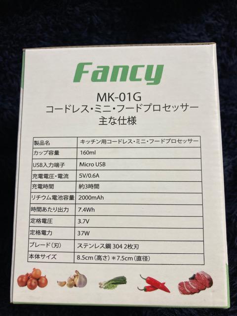 Fancy R[hX ~j t[hvZbT[ O[  MK-01G  CeA/Ct 
