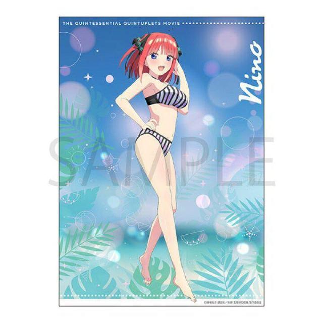 映画「五等分の花嫁」 クリアポスター 中野二乃 < アニメ/コミック/キャラクター  映画「五等分の花嫁」 クリアポスター 中野二乃  < アニメ/コミック/キャラクターの