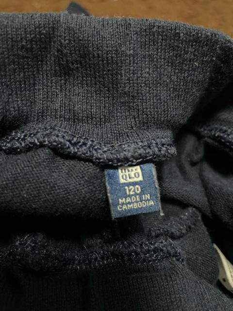 UNIQLOキッズ 半パン 120 < ブランド  UNIQLOキッズ 半パン 120 < ブランドの