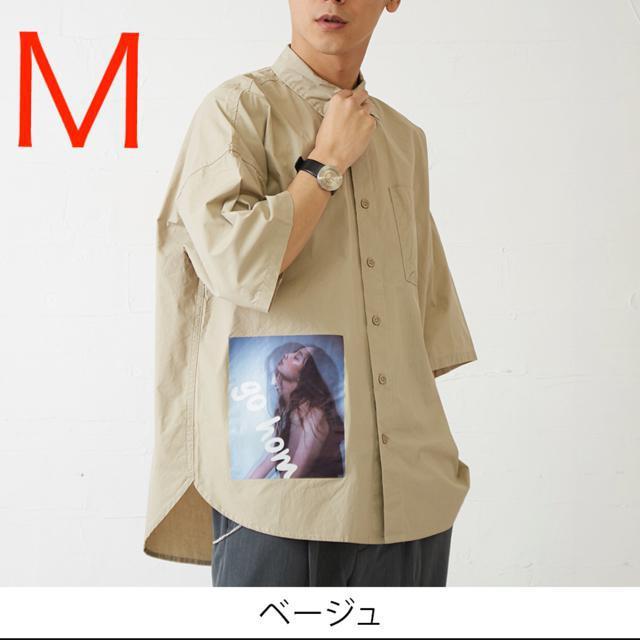 新品タグ付き spitinick フオト付きタイプライター 半袖シャツ M < 男性ファッション  新品タグ付き spitinick フオト付きタイプライター 半袖シャツ M  < 男性ファッションの