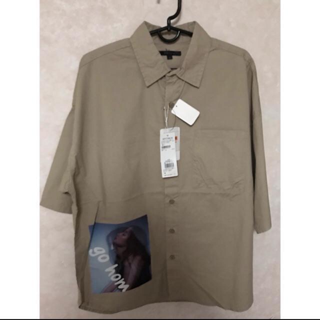 新品タグ付き spitinick フオト付きタイプライター 半袖シャツ M < 男性ファッション  新品タグ付き spitinick フオト付きタイプライター 半袖シャツ M < 男性ファッションの