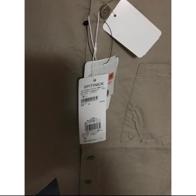 新品タグ付き spitinick フオト付きタイプライター 半袖シャツ M < 男性ファッション  新品タグ付き spitinick フオト付きタイプライター 半袖シャツ M < 男性ファッションの