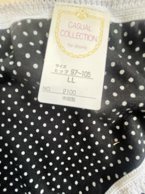 LLサイズ!3枚セット!ソフトな着心地!色とりどり!ドット柄!エレガント!レギュラー!ショーツ!大きいサイズ! < 女性ファッション  LLサイズ!3枚セット!ソフトな着心地!色とりどり!ドット柄!エレガント!レギュラー!ショーツ!大きいサイズ! < 女性ファッションの