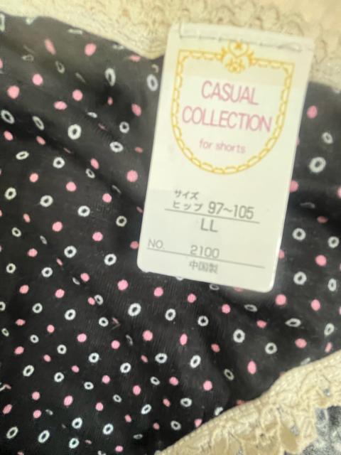 LLサイズ!3枚セット!ソフトな着心地!色とりどり!ドット柄!エレガント!レギュラー!ショーツ!大きいサイズ! < 女性ファッション  LLサイズ!3枚セット!ソフトな着心地!色とりどり!ドット柄!エレガント!レギュラー!ショーツ!大きいサイズ! < 女性ファッションの