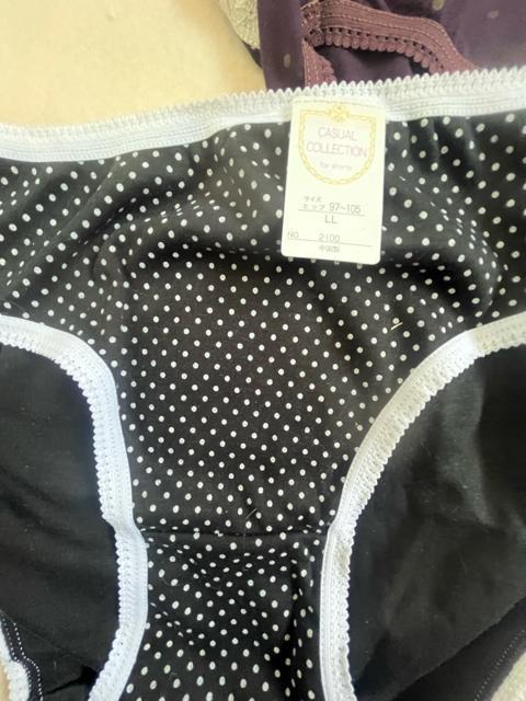 LLサイズ!3枚セット!ソフトな着心地!色とりどり!ドット柄!エレガント!レギュラー!ショーツ!大きいサイズ! < 女性ファッション  LLサイズ!3枚セット!ソフトな着心地!色とりどり!ドット柄!エレガント!レギュラー!ショーツ!大きいサイズ! < 女性ファッションの