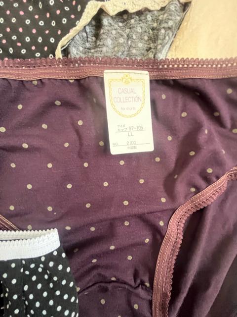 LLサイズ!3枚セット!ソフトな着心地!色とりどり!ドット柄!エレガント!レギュラー!ショーツ!大きいサイズ! < 女性ファッション  LLサイズ!3枚セット!ソフトな着心地!色とりどり!ドット柄!エレガント!レギュラー!ショーツ!大きいサイズ! < 女性ファッションの