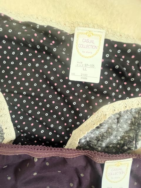 LLサイズ!3枚セット!ソフトな着心地!色とりどり!ドット柄!エレガント!レギュラー!ショーツ!大きいサイズ! < 女性ファッション  LLサイズ!3枚セット!ソフトな着心地!色とりどり!ドット柄!エレガント!レギュラー!ショーツ!大きいサイズ! < 女性ファッションの