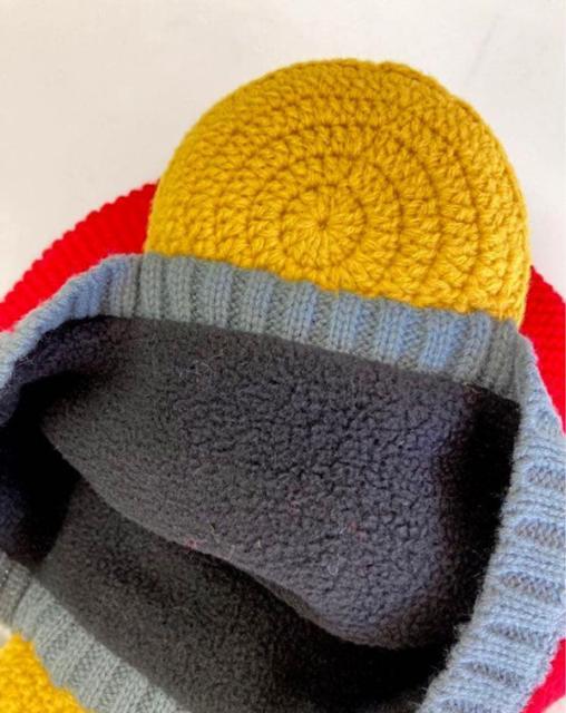 新品タグ付き 子供用 耳あて付きニット帽&イヤーマフラー < キッズ/ベビー 新品タグ付き 子供用 耳あて付きニット帽&イヤーマフラー < キッズ/ベビーの