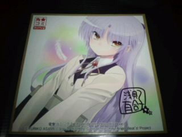 AngelBeats エンジェルビーツ 非売品 限定 複製 ミニ 色紙 Sランク < アニメ/コミック/キャラクター  AngelBeats エンジェルビーツ 非売品 限定 複製 ミニ 色紙 Sランク  < アニメ/コミック/キャラクターの