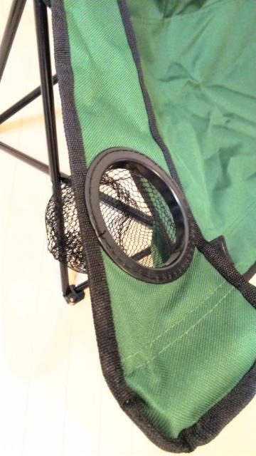 アウトドアチェア  キャンプ バーベキュー 折りたたみ椅子 ドリンクホルダー ケース付き < レジャー/スポーツ  アウトドアチェア  キャンプ バーベキュー 折りたたみ椅子 ドリンクホルダー ケース付き < レジャー/スポーツの