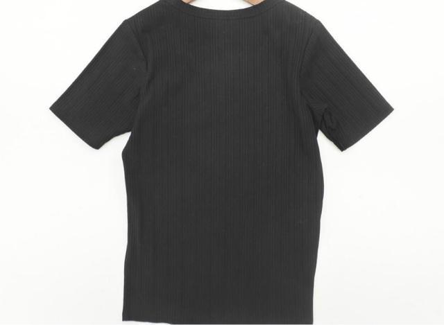 美品☆X-girl(エックスガール)ラインストーンロゴ半袖カットソー☆ < ブランド 美品☆X-girl(エックスガール)ラインストーンロゴ半袖カットソー☆ < ブランドの