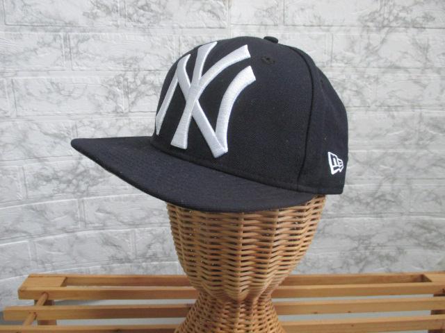 ☆NEW ERA ニューエラ ビッグ ヤンキース キャップ ネイビー/メンズ/フリーサイズ☆希少モデル < ブランド ☆NEW ERA ニューエラ ビッグ ヤンキース キャップ ネイビー/メンズ/フリーサイズ☆希少モデル < ブランドの
