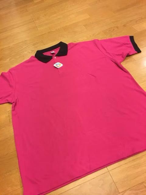 United Athle カノコ半袖ポロシャツ ショッキングピンク sizeXXXXL < 男性ファッション United Athle カノコ半袖ポロシャツ ショッキングピンク sizeXXXXL < 男性ファッションの
