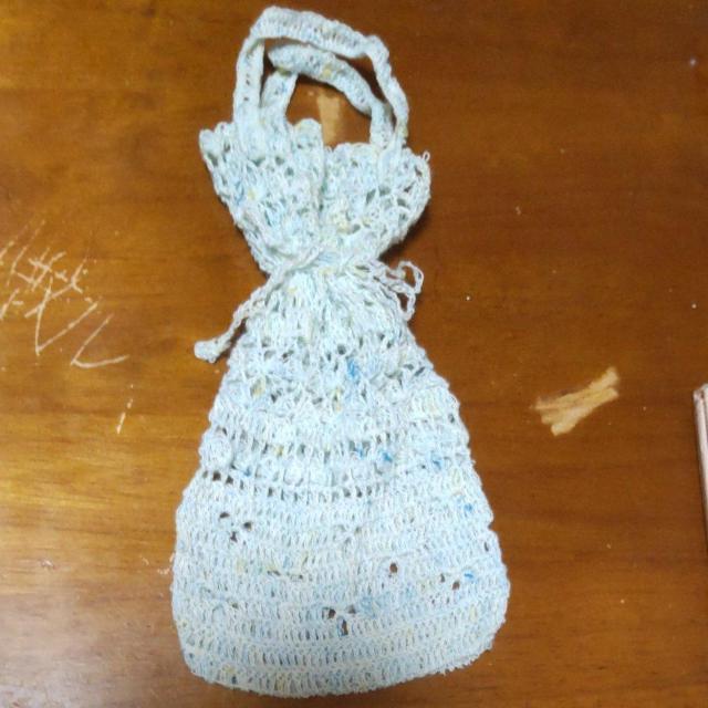 手編みのミニミニきんちゃく < ペット/手芸/園芸  手編みのミニミニきんちゃく  < ペット/手芸/園芸の