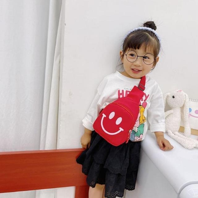 キッズ ウエストバッグ ボディバッグ ショルダーバッグ 斜め掛け レッド < キッズ/ベビー  キッズ ウエストバッグ ボディバッグ ショルダーバッグ 斜め掛け レッド < キッズ/ベビーの