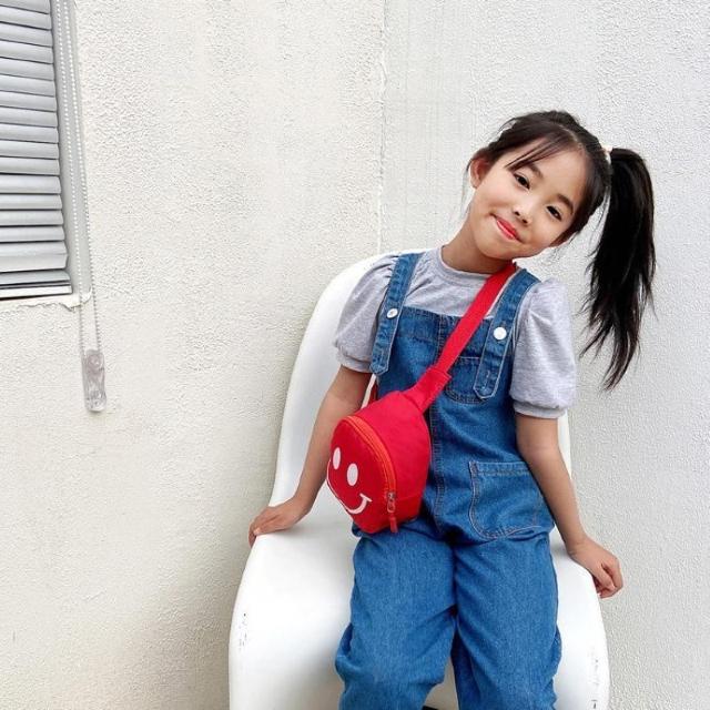 キッズ ウエストバッグ ボディバッグ ショルダーバッグ 斜め掛け レッド < キッズ/ベビー  キッズ ウエストバッグ ボディバッグ ショルダーバッグ 斜め掛け レッド < キッズ/ベビーの