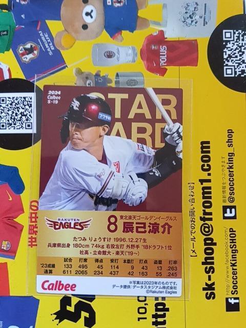 プロ野球チップス2024 辰己 < トレーディングカード  プロ野球チップス2024 辰己 < トレーディングカードの