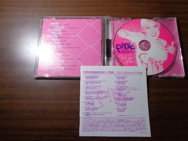 CD  P!NK 2ZbguMiSSUNDAZTOODvuTry Thisv  CD/DVD/rfI 
