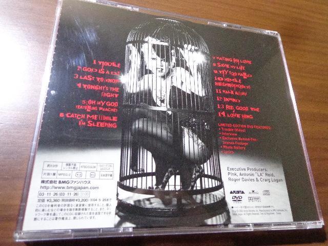CD  P!NK 2ZbguMiSSUNDAZTOODvuTry Thisv  CD/DVD/rfI 