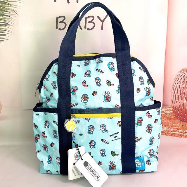 ★新品★レスポートサック LeSportsac ドラえもん50周年 リュック リュックサック トートバッグ 2wayトート < 女性ファッション  ★新品★レスポートサック LeSportsac ドラえもん50周年 リュック リュックサック トートバッグ 2wayトート  < 女性ファッションの