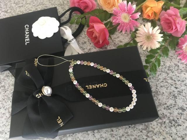 ★新品★CHANELノベルティ★ビーズストラップ★送料込み < ブランド  ★新品★CHANELノベルティ★ビーズストラップ★送料込み < ブランドの