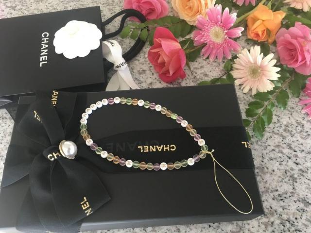 ★新品★CHANELノベルティ★ビーズストラップ★送料込み < ブランド  ★新品★CHANELノベルティ★ビーズストラップ★送料込み < ブランドの