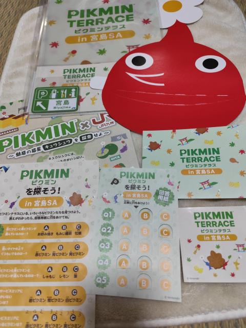 ピクミンテラス 宮島SA限定 クリアファイル ポストカード マグネット < アニメ/コミック/キャラクター ピクミンテラス 宮島SA限定 クリアファイル ポストカード マグネット < アニメ/コミック/キャラクターの