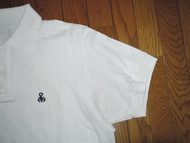 SOPHNET. ソフネット 鹿の子 ポロシャツ S 白 サソリ胸ロゴ 半袖シャツ POLO SHIRT < ブランド  SOPHNET. ソフネット 鹿の子 ポロシャツ S 白 サソリ胸ロゴ 半袖シャツ POLO SHIRT < ブランドの