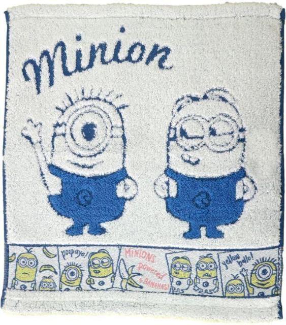 送料無料!可愛い刺繍入り【ミニオン】綿100% 無撚糸&ジャガード ハンドタオル(画像から) 2枚組1,100円が < インテリア/ライフ  送料無料!可愛い刺繍入り【ミニオン】綿100% 無撚糸&ジャガード ハンドタオル(画像から) 2枚組1,100円が < インテリア/ライフの