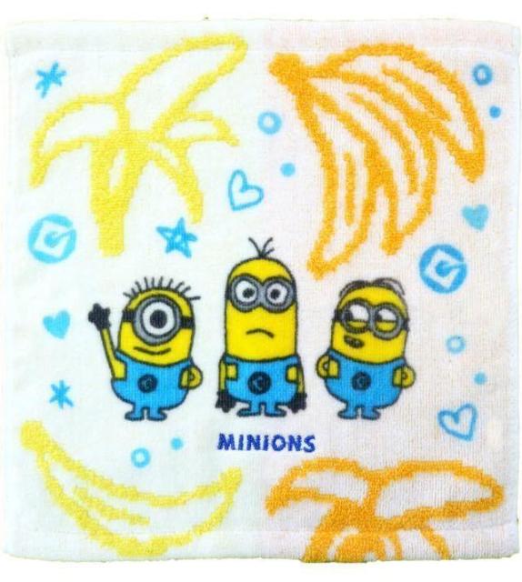 送料無料!可愛い刺繍入り【ミニオン】綿100% 無撚糸&ジャガード ハンドタオル(画像から) 2枚組1,100円が < インテリア/ライフ  送料無料!可愛い刺繍入り【ミニオン】綿100% 無撚糸&ジャガード ハンドタオル(画像から) 2枚組1,100円が < インテリア/ライフの