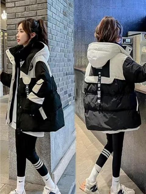 爆ヤス価格4490円★新作 レディース 冬用 厚手ミディアム& ダウン ジャケット 羽毛入り USAサイズM(日本サイズL相当)黒 < 女性ファッション 爆ヤス価格4490円★新作 レディース 冬用 厚手ミディアム& ダウン ジャケット 羽毛入り USAサイズM(日本サイズL相当)黒 < 女性ファッションの