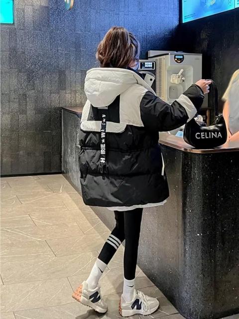 爆ヤス価格4490円★新作 レディース 冬用 厚手ミディアム& ダウン ジャケット 羽毛入り USAサイズM(日本サイズL相当)黒 < 女性ファッション 爆ヤス価格4490円★新作 レディース 冬用 厚手ミディアム& ダウン ジャケット 羽毛入り USAサイズM(日本サイズL相当)黒 < 女性ファッションの