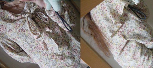 【お嬢様系】大きめフリルエリ花柄シャツ < 女性ファッション  【お嬢様系】大きめフリルエリ花柄シャツ < 女性ファッションの