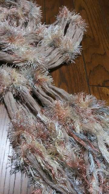 【未使用即決】専門店◆フリンジニュアンスマフラー < 女性ファッション  【未使用即決】専門店◆フリンジニュアンスマフラー < 女性ファッションの