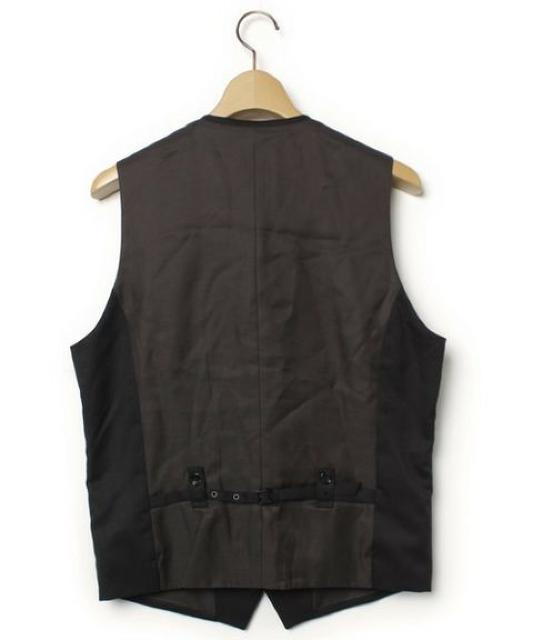 ☆nano・universe/ナノユニバース 3ピース タイト スーツ/48・黒☆新品 < ブランド ☆nano・universe/ナノユニバース 3ピース タイト スーツ/48・黒☆新品 < ブランドの