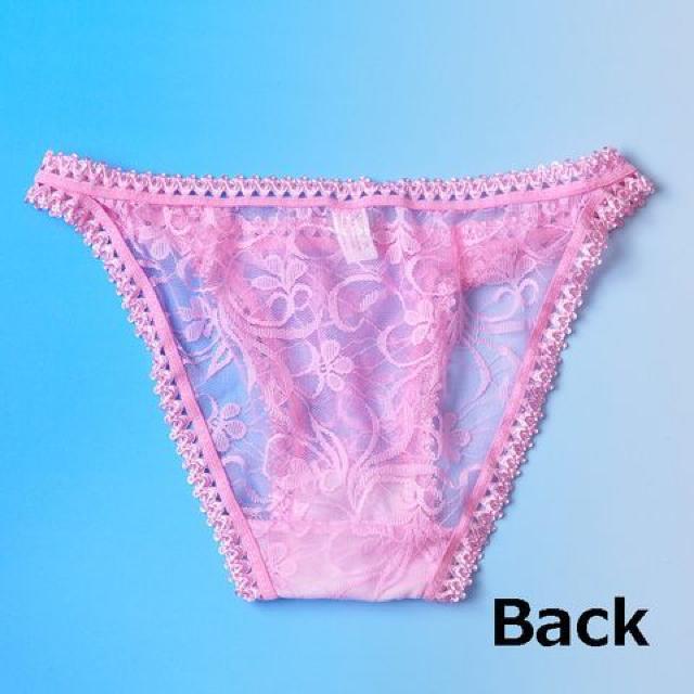 花柄レースのプチリボン付きショーツ ピンク < 女性ファッション  花柄レースのプチリボン付きショーツ ピンク < 女性ファッションの