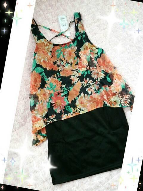 新品☆イング*花柄タンクコクーンスカートワンピ < ブランド  新品☆イング*花柄タンクコクーンスカートワンピ  < ブランドの