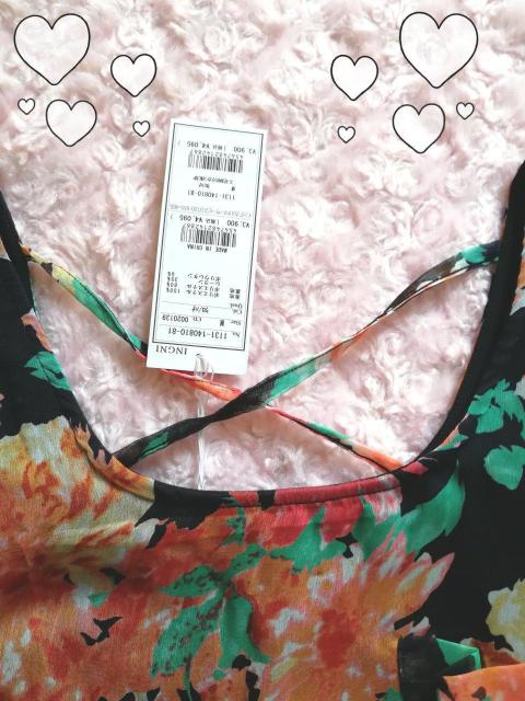 新品☆イング*花柄タンクコクーンスカートワンピ < ブランド  新品☆イング*花柄タンクコクーンスカートワンピ < ブランドの