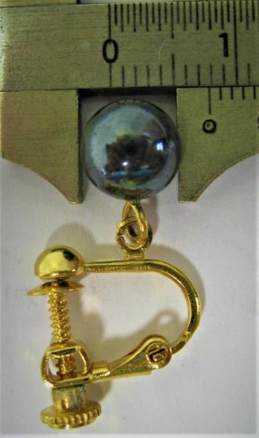 アクセサリー イヤリング パワーストン ヘマタイト 約 8mm バネ式ぶら下がり < 女性アクセサリー/時計  アクセサリー イヤリング パワーストン ヘマタイト 約 8mm バネ式ぶら下がり < 女性アクセサリー/時計の