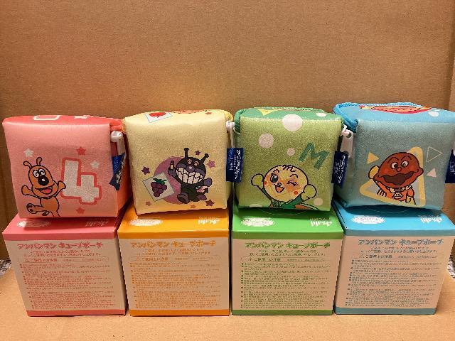 アサヒ飲料★アンパンマンキューブポーチ全4種コンプセット < ホビー アサヒ飲料★アンパンマンキューブポーチ全4種コンプセット < ホビーの