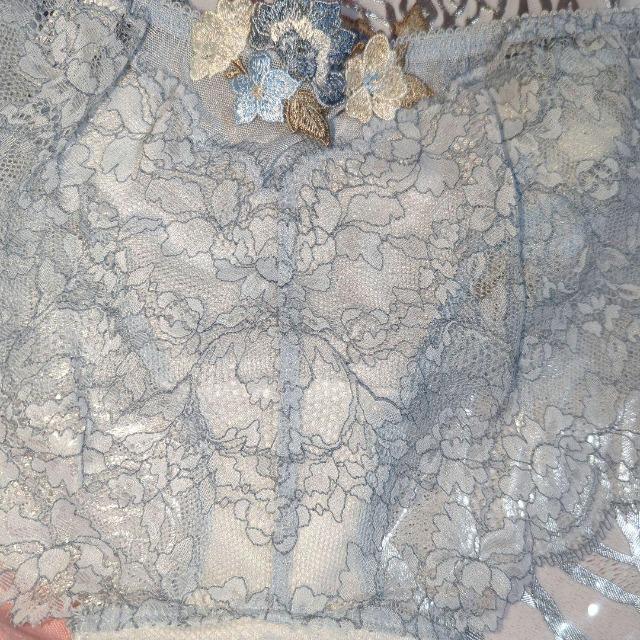 ワコール/salute/サルート/店舗限定/59G/ローライズ/ショーツ/L/SX/サックス/PTJ559/A/フォークロア < 女性ファッション  ワコール/salute/サルート/店舗限定/59G/ローライズ/ショーツ/L/SX/サックス/PTJ559/A/フォークロア < 女性ファッションの