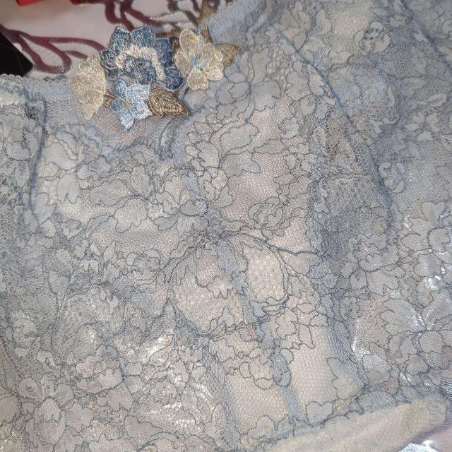 ワコール/salute/サルート/店舗限定/59G/ローライズ/ショーツ/L/SX/サックス/PTJ559/A/フォークロア < 女性ファッション  ワコール/salute/サルート/店舗限定/59G/ローライズ/ショーツ/L/SX/サックス/PTJ559/A/フォークロア < 女性ファッションの