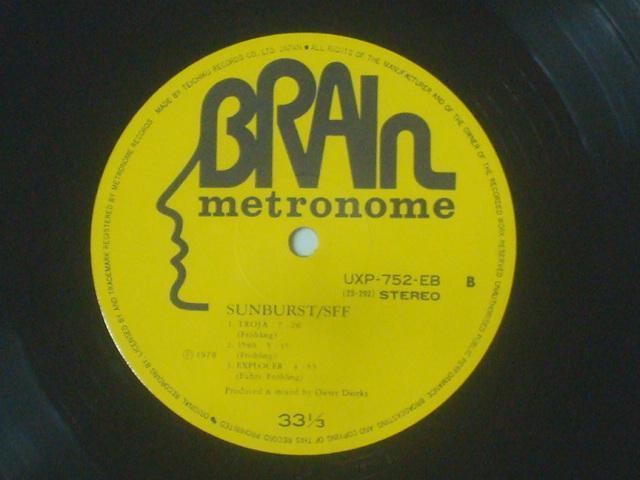 zzȁiSUNBURSTj / SFFiSCHICKE FUHRS FROHLINGj@ѕtLP  CD/DVD/rfI 