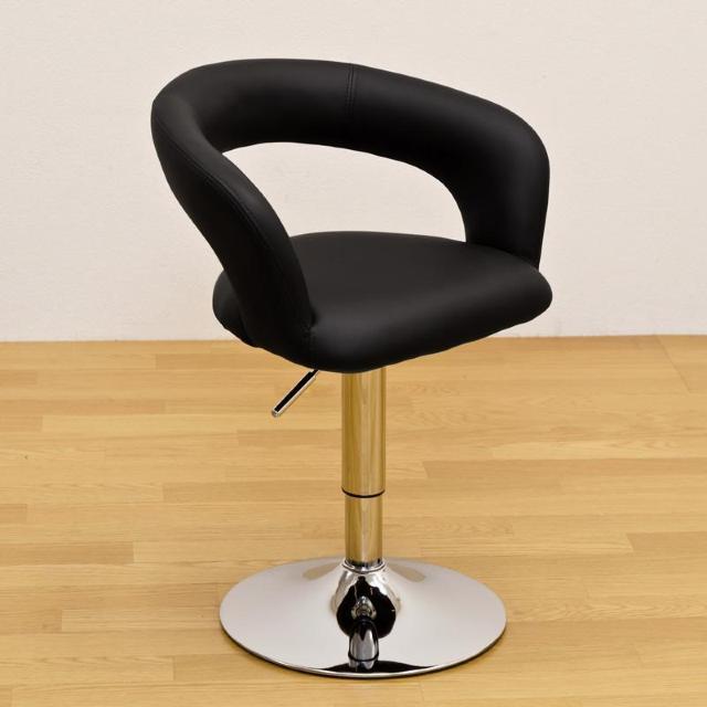 【送料無料】ダイニングバーチェア 回転式 カウンターチェア 椅子 ブラック < インテリア/ライフ 【送料無料】ダイニングバーチェア 回転式 カウンターチェア 椅子 ブラック < インテリア/ライフの